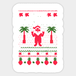 mele kalikimaka christmas Sticker